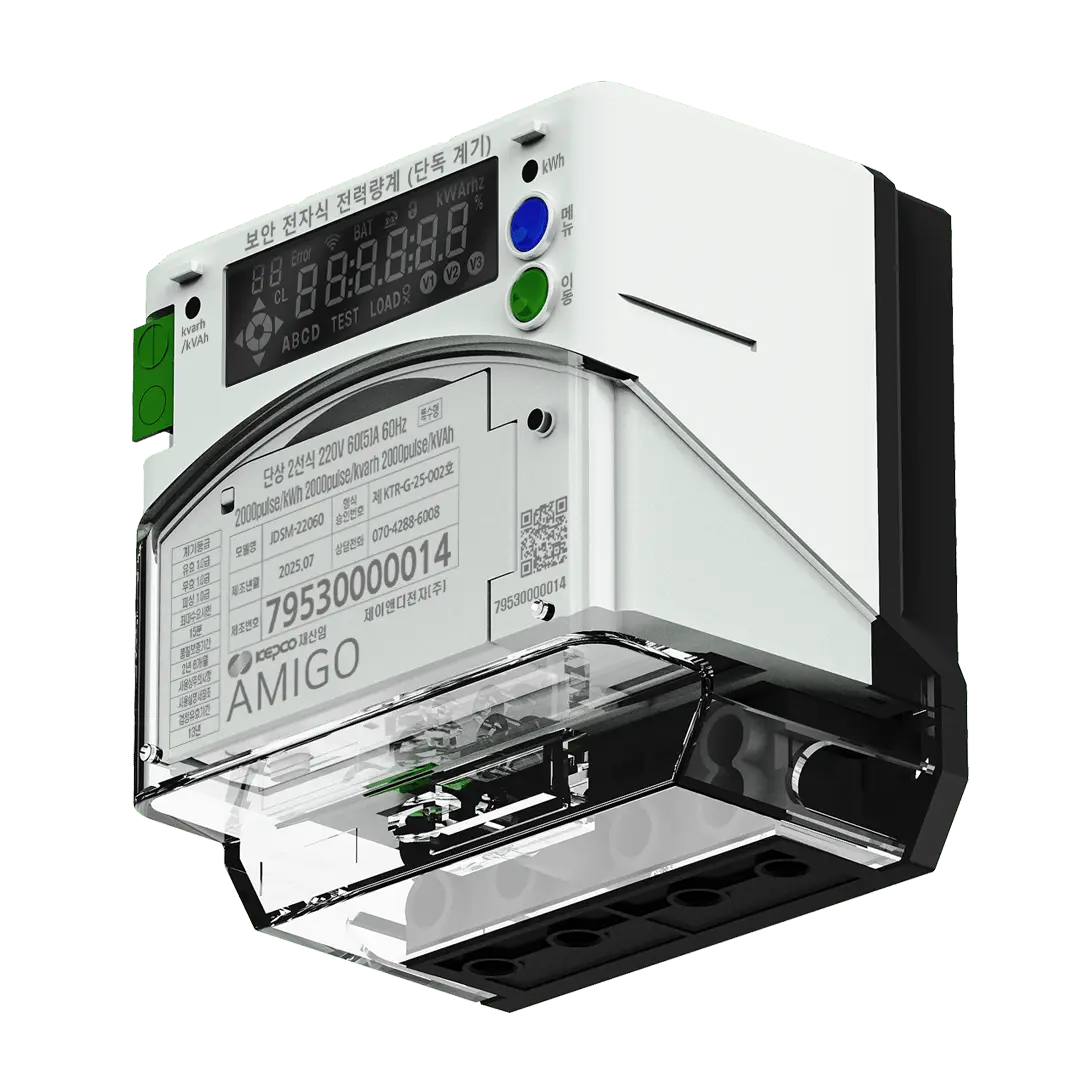 AMI 2.0 Smart Energy Meter AMIGO DCM-060A by KEPCO for advanced energy management and monitoring